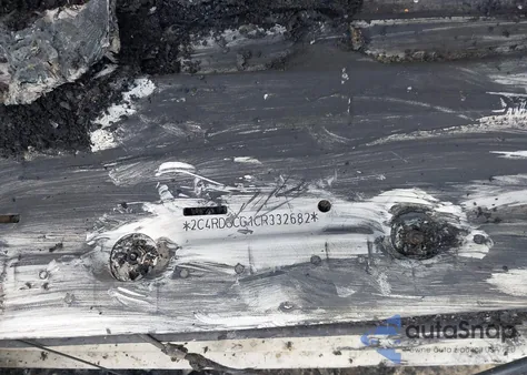 2012 Dodge Grand Caravan Sxt из США, поврежденный, VIN 2C4RDGCG1CR332682